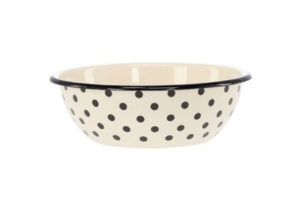 MISKA EMALIOWANA "KROPKI" 20cm-1.5l