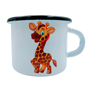 Kubek Emaliowany Żyrafa 500 ml