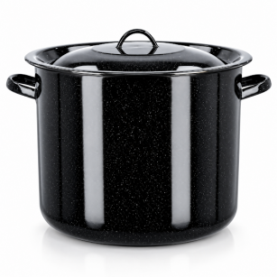Garnek emaliowany 50 L z pokrywką XL