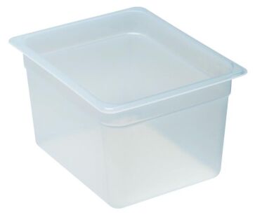 Pojemnik GN 1/2 z przezroczystego polipropylenu, Cambro, GN 1/2, transparentny, 325x260x(H)65mm 11,7 l