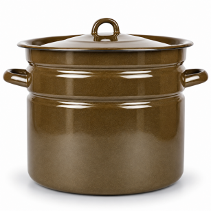 Garnek emaliowany "XL" z pokrywką 32 CM, 20 L.