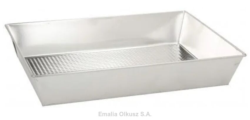 Keksówka Blacha do Pieczenia 350 x 280 FORMA DO CIAST CHLEBA Fakturowana