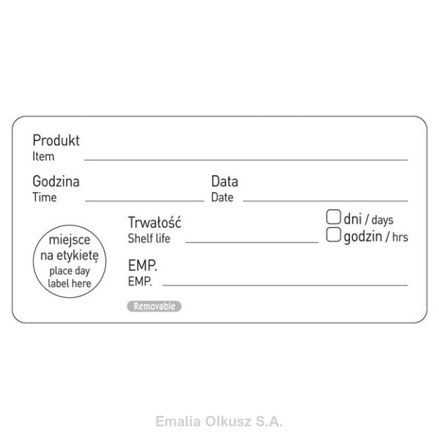 Etykiety Food Safety - 