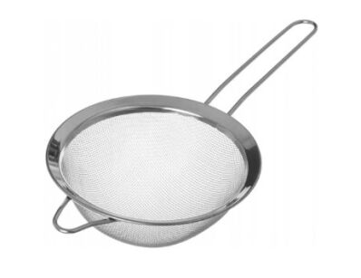 SITKO STALOWE NIERDZEWNE Z RĄCZKĄ