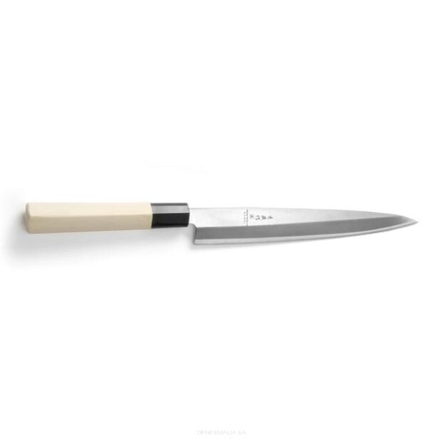 Nóż japoński Sashimi, HENDI, jasne drewno, (L)335mm 210 mm