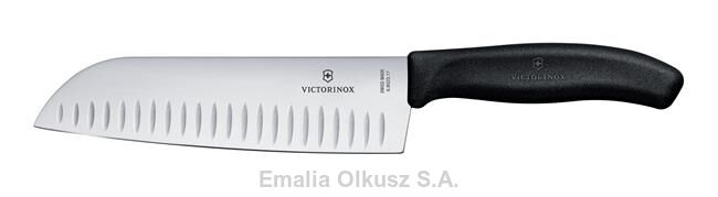 Victorinox Swiss Classic Santoku z karbowaną krawędzią 17 cm