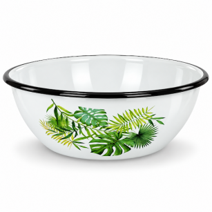 MISKA EMALIOWANA „MONSTERA” 0.6L
