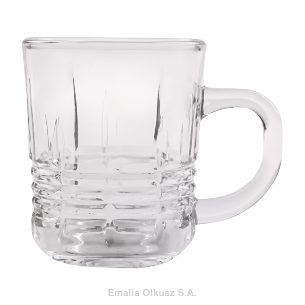 Kubek szklany z uchem 225ml LXZB24-9