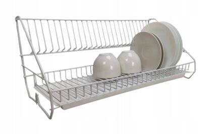 Ociekacz (suszarka do naczyń) 22 cm x 50 x 22 cm - BIAŁY