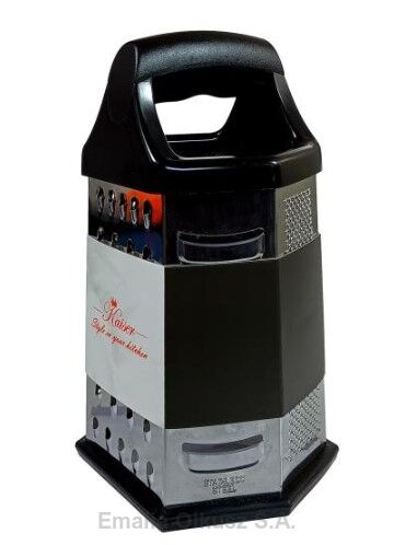 Tarka nierdzewna z uchwytem z tworzywa sześciokątna 9 CALI