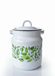 Kanka na mleko, "bańka" 3l LIŚCIE