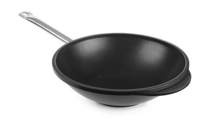 Patelnia Wok z odlewu aluminium Titanium Professional śr. 320 mm