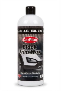 Czernidło do plastików CarPlan 1L 1000ml Black Trim Wax XXL 1L