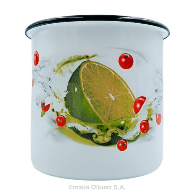 Kubek Emaliowany Limonka 0,25 l 7 cm