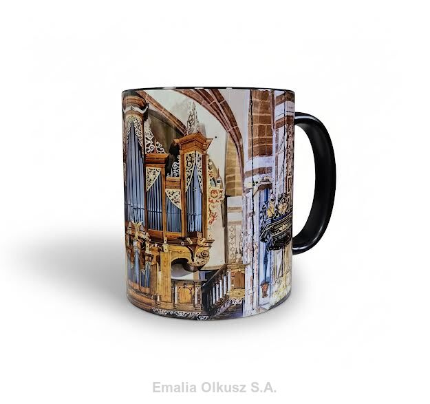 Kubek ceramiczny Olkuskie Organy Bazyliki Św. Andrzeja Apostoła  330 ml