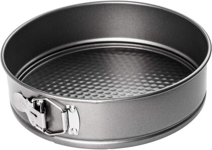 TORTOWNICA OKRĄGŁA SZARA NON STICK 22x6,8 CM