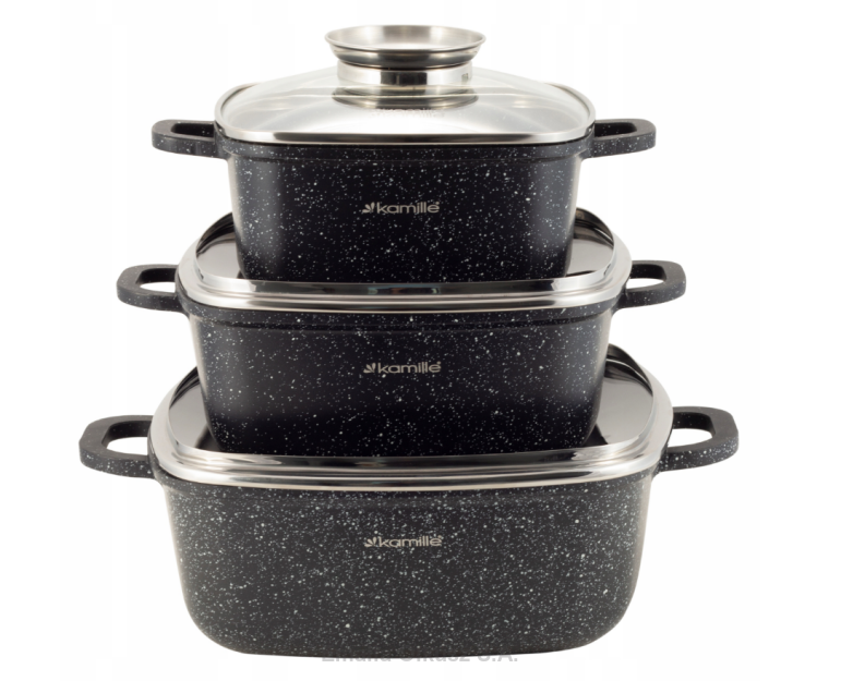 Komplet garnków Kamille GR31 6 el.