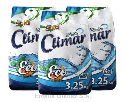 Proszek do prania Climar biale 3,25kg/washing powder white