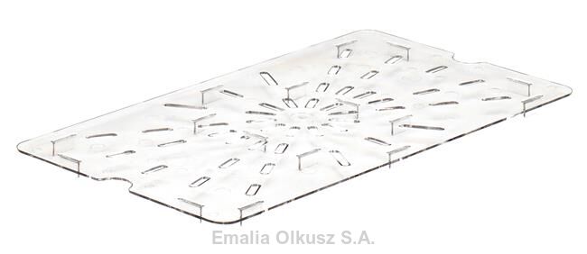 Ociekacz perforowany do pojemników CAMBRO CAMWEAR® z poliwęglanu GN 1/4