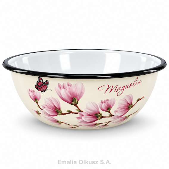 Miska Emaliowana Magnolia 2,5 L