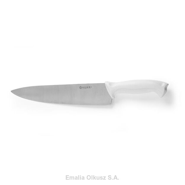 Nóż kucharski HACCP - 240 mm, biały