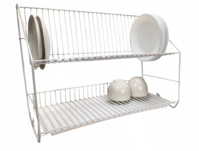 Ociekacz (suszarka do naczyń) wymiary 22 cm x 50 x 36 cm - BIAŁY