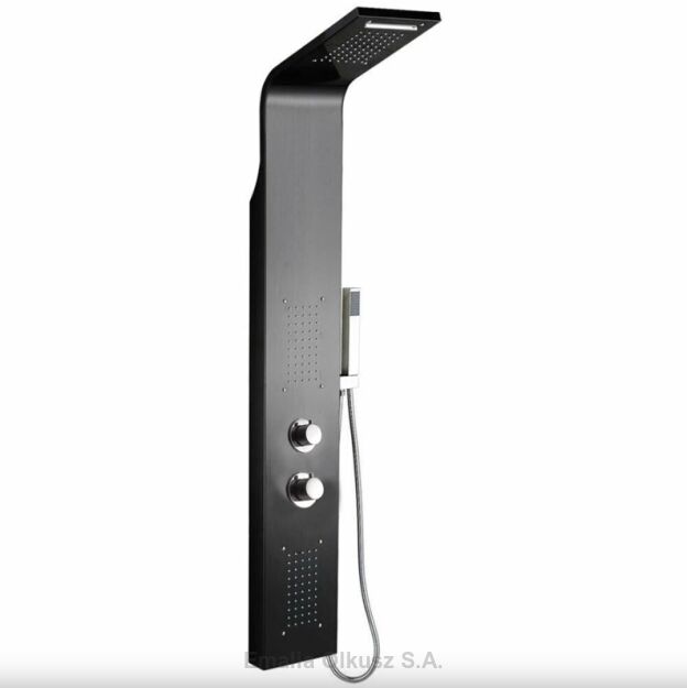 Kolumna panel prysznicowy, stal nierdzewna emaliowana prysznic