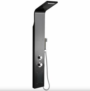 Kolumna panel prysznicowy, stal nierdzewna emaliowana prysznic