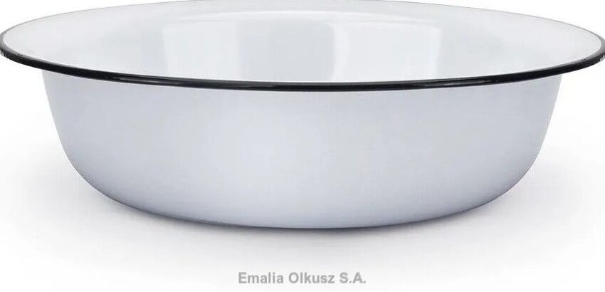 Miska stalowa emaliowana miednica 40 cm