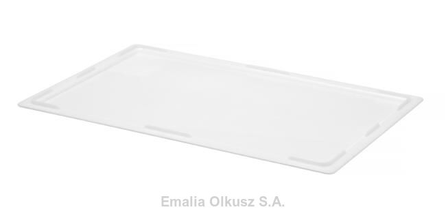 Pokrywa do pojemnika na ciasto na pizzę GN 1/1, HENDI, GN 1/1, biały, 530x325x(H)20mm