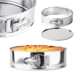 Tortownica z klamrą wyjmowane dno forma średnica 22cm