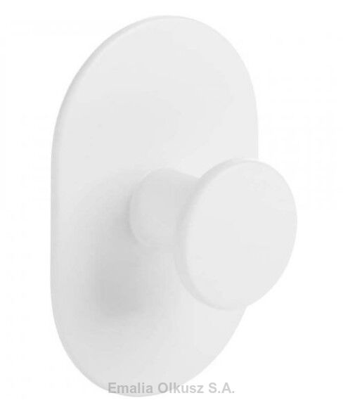 Miri - wieszak pojedynczy chrom - do wieszania ręczników łazienkowy lub ścierek kuchenny