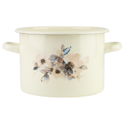 Garnek emaliowany "Jaśmin" 22cm-5,5L