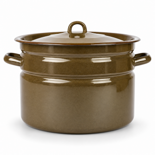 Garnek emaliowany "XL" z pokrywką 32 CM, 16 L.