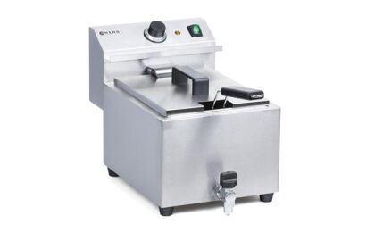 Frytownica MASTERPRO z kranem spustowym -  8L