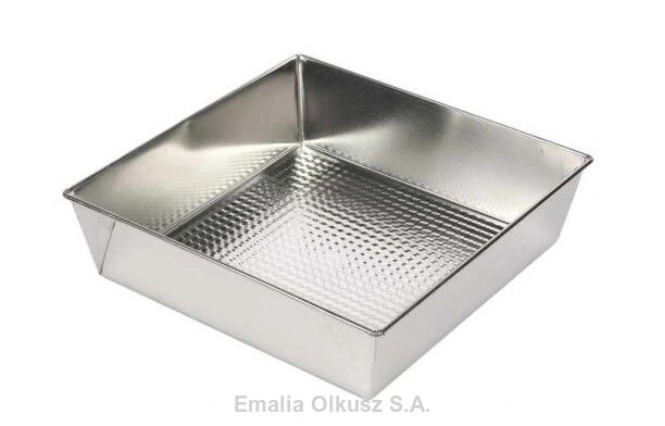 Keksówka Blacha do Pieczenia 280 x 235 FORMA DO CIAST CHLEBA Fakturowana