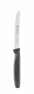 Nóż uniwersalny, HENDI, ząbkowany, czarny, (L)220mm