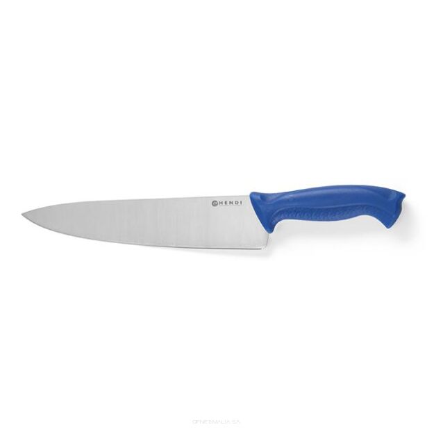Nóż kucharski HACCP 240 mm, niebieski